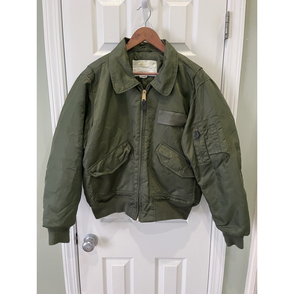 Rothco CWU-45/P Flight Jacket Mens Medium Green Ultra Force Intermediate